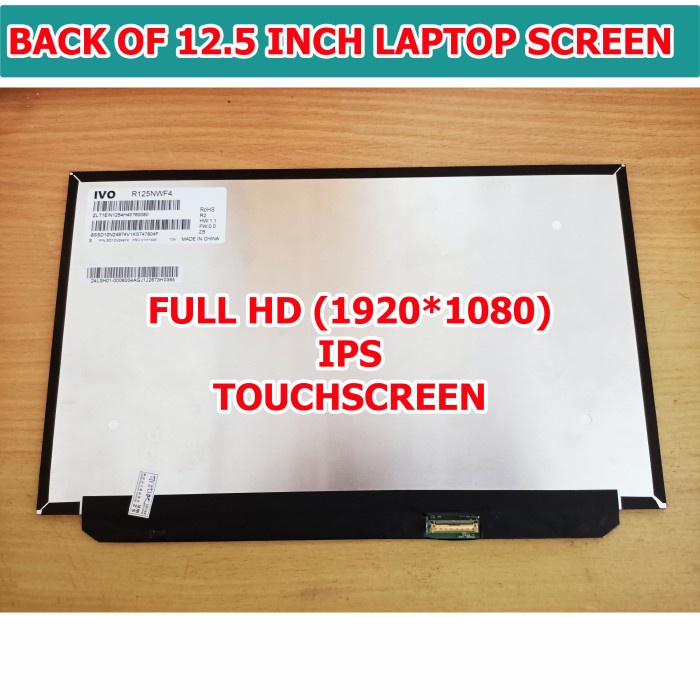 LAYAR LED LCD LENOVO THINKPAD X270 X280 TOUCHSCREEN FULL HD IPS
