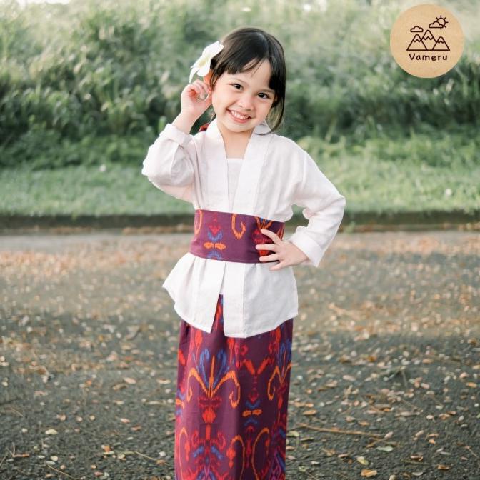 KEBAYA ANAK ENCIM MOTIF ENDEK BALI