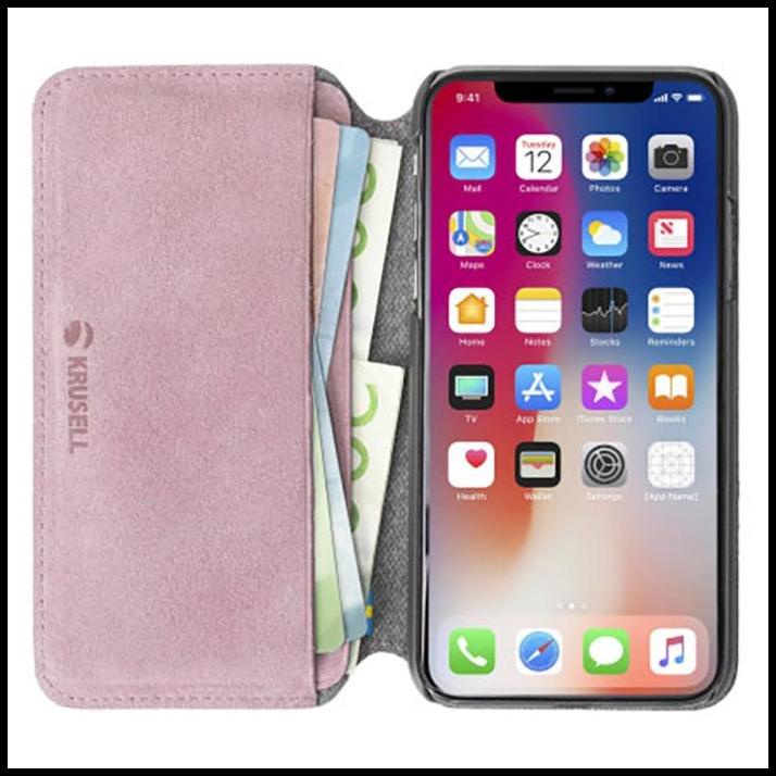 Terlaris Krusell Wallet Case / Flip Case - Iphone X/Xs