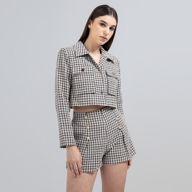 DAREN TWEED TOP LOOKBOUTIQUESTORE