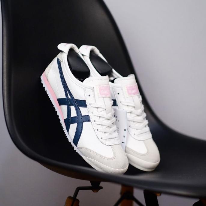 Onitsuka Tiger Mexico 66 Original Women White Navy Pink