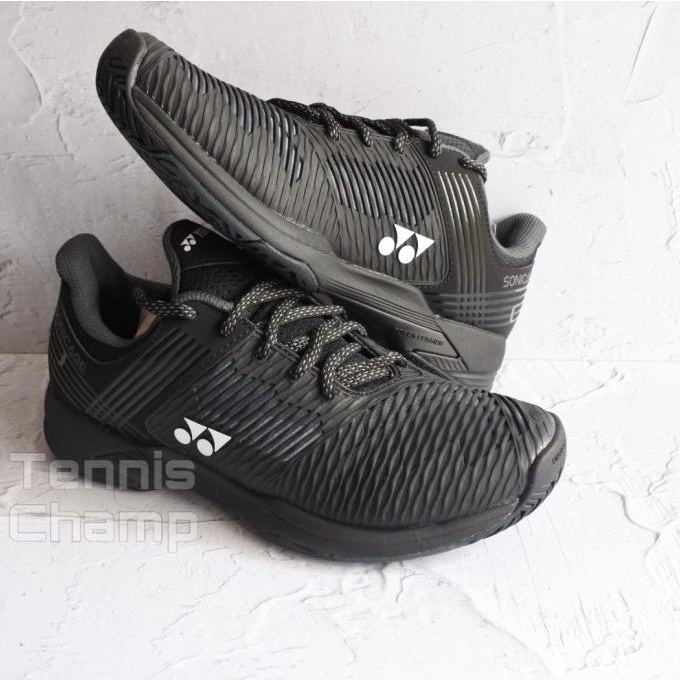 Sepatu Tenis Yonex Sonicage 2 Black/ Tennis Shoes Yonex Original