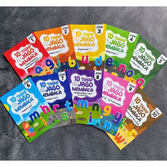 HGR Buku 10 Tahap Jago Membaca (STJM Jilid 1-10) 72