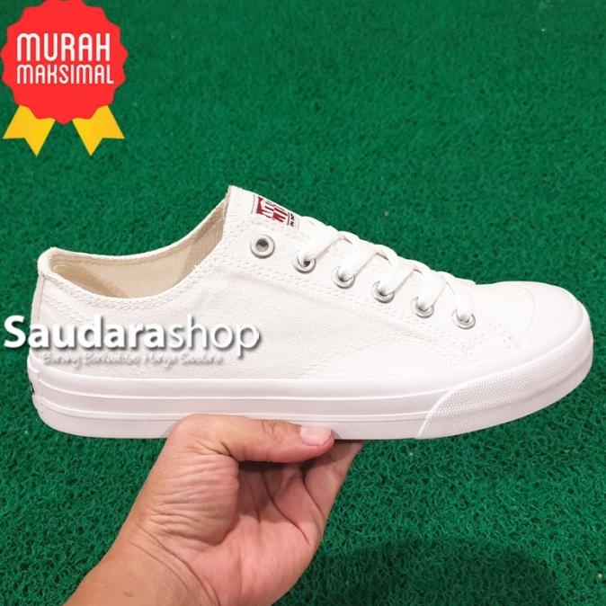 Sepatu Ventela Basic White LC / Sepatu Ventela Basic Putih Low