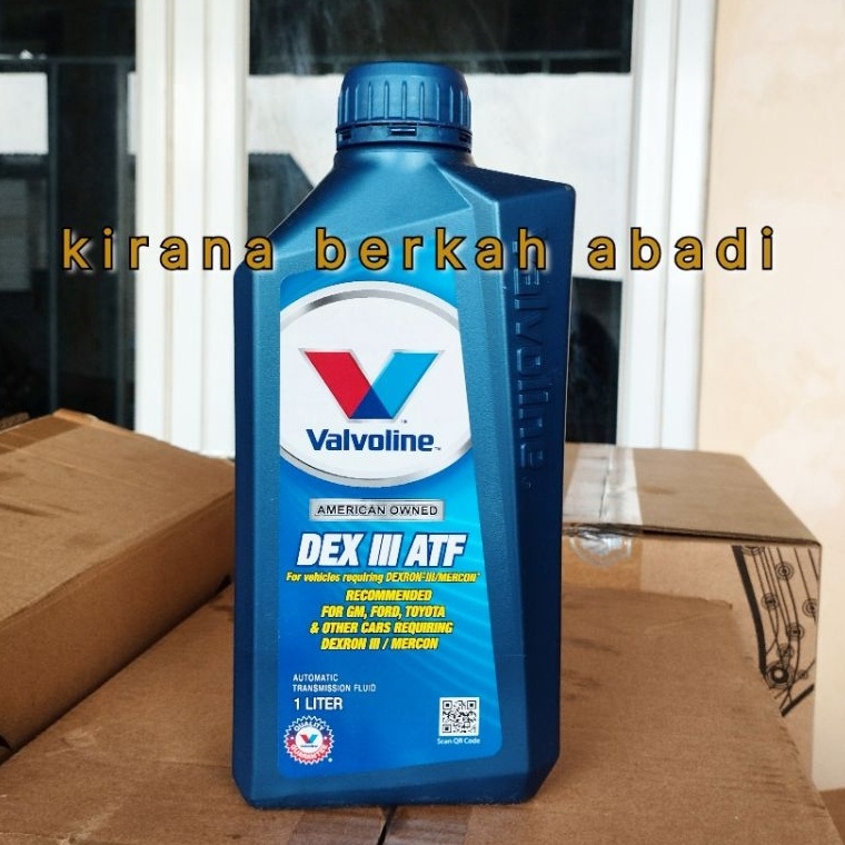 HOT SALE. ATF & MINYAK POWER STEERING VALVOLINE DEXRON 3 KEMASAN 1 LITER
