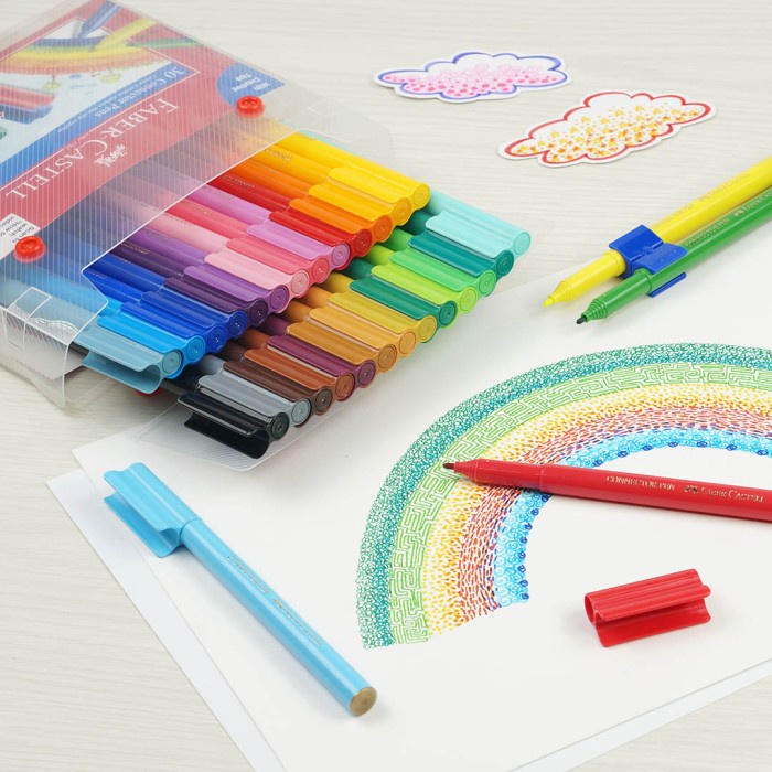 

Connector / Spidol Warna Isi 30 Faber Castell