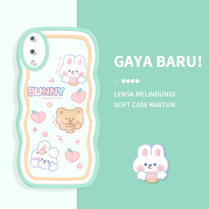 Casing Ponsel untuk Samsung Galaxy A02 A03 Core A03S A04S A10S A11 A12 A13 4G 5G Case Kartun Lucu Be