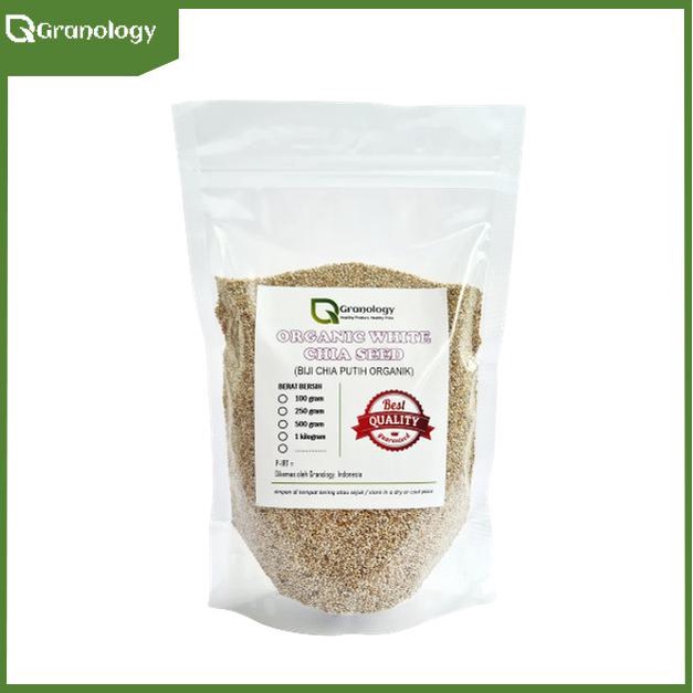 

Organic White Chia Seed Peru (500 gram) by Granology