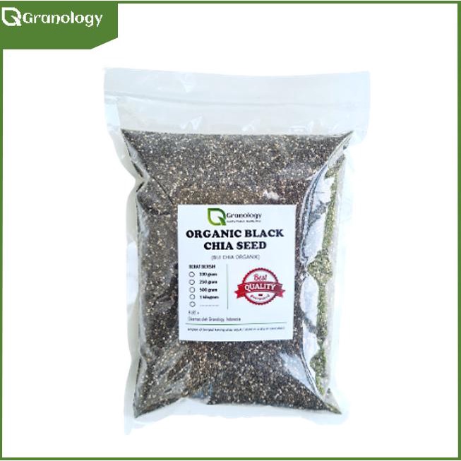 

Organic Chia Seed Peru kualitas terbaik (1 kilogram) by Granology