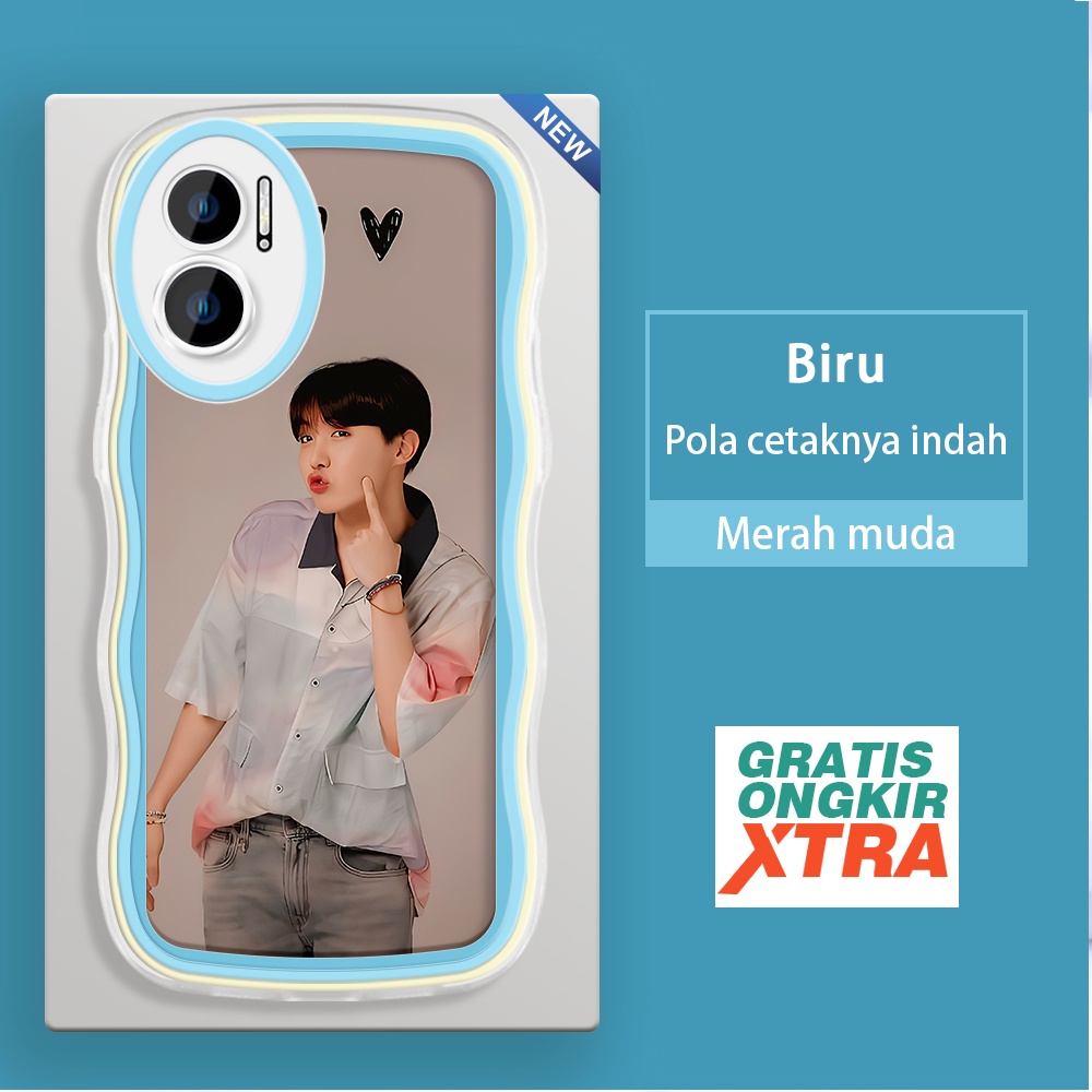 Redmi 10 10A 10C 12C 9A 9T 9C K40S Xiaomi INS 정호석 BTS J-Hope BT21 Bangtan Boys Cool Kor Kesing case 