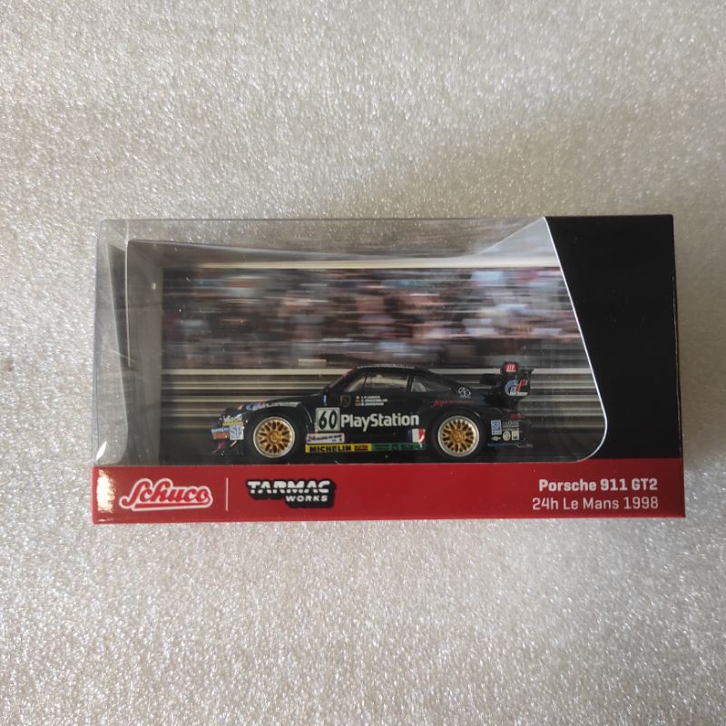 TARMAC WORKS x SCHUCO PORSCHE 911 GT2 - 24H OF LE MANS 1998