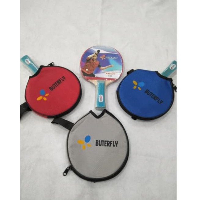 ☢Kdk bat bet Bed bad Pingpong -  table tenis ping pong racket butterfly 3/4 cover murah d Murah ®.