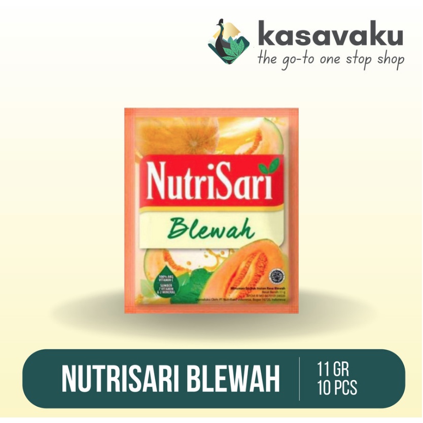 

Nutrisari Rasa Blewah 1 Renceng isi 10 Sachet