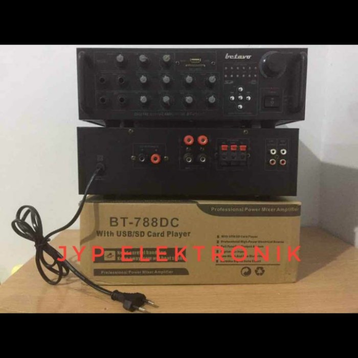 AMPLIFIER BETAVO BT 788 DC / BT788DC / BT-788DC SD CARD / USB