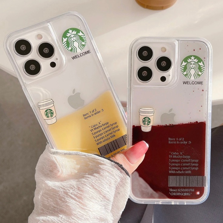 ↓ Casing Motif Starbucks Coffe Soft Case IPHONE SE 2 7 7+ 8 8+ PLUS X XS MAX XR 11 12 13 14 PRO MAX 
