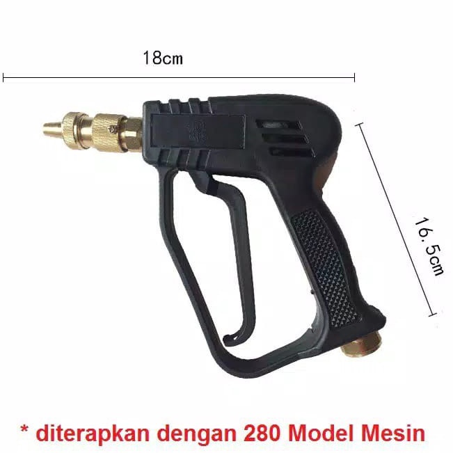 Murah Sprayer Gun Air Brush Jet Cleaner Washer Nosel Pistol Tembakan Semprotan Air Mesin Steam Airbr