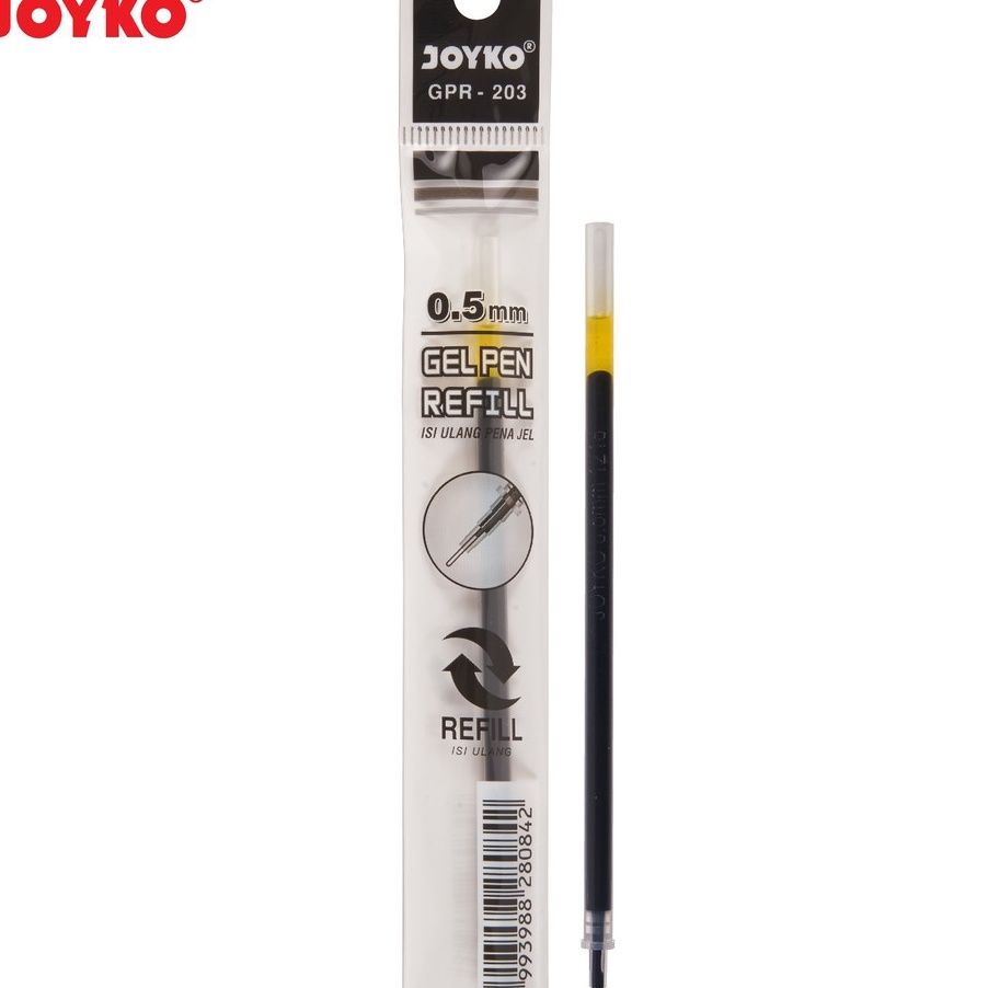 

๒ C 5681 Refill Isi Pulpen Gel Joyko GPR 203 (24 PCS) Stok terbaru ♧