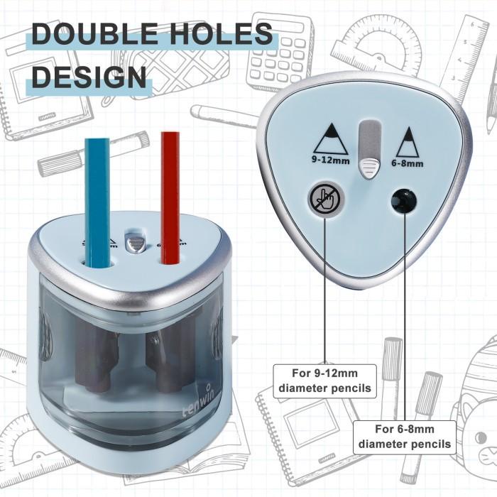 

Rautan Serutan Electric Pencil Pensil Otomatis Elektrik Sharpener