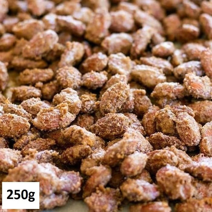 

Kacang Almond Panggang Rasa Coconut Cinnamon 250Gr/Roasted Almond