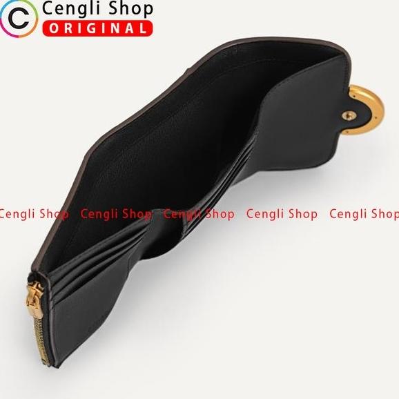 Ready, Dompet Wanita Pedro Original Kulit Asli Branded Hitam Pw030 Ammanilah