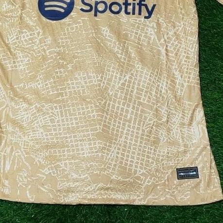 Jersey Bola Barca Away Player Issue 2022 2023 Import Baju Futsal Pria Jersey_Cha
