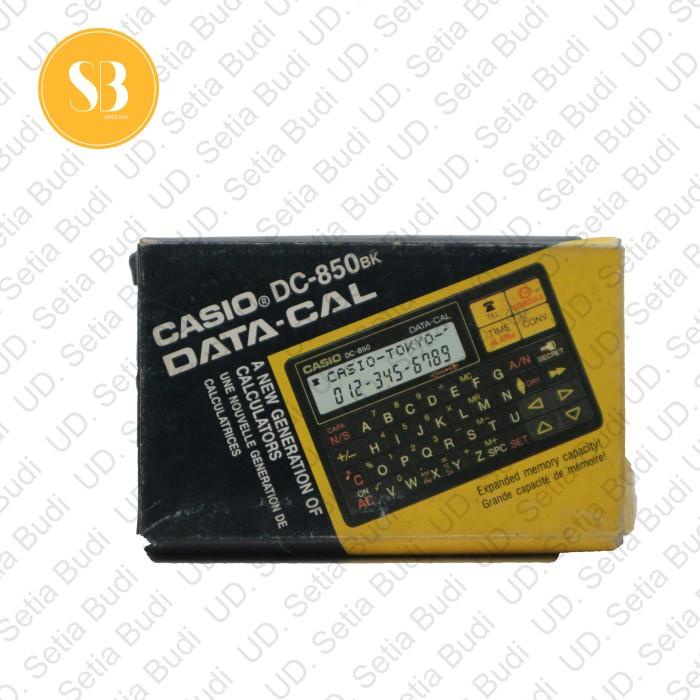 

Kalkulator Desktop Casio Dc-850 Bk Digital Diary