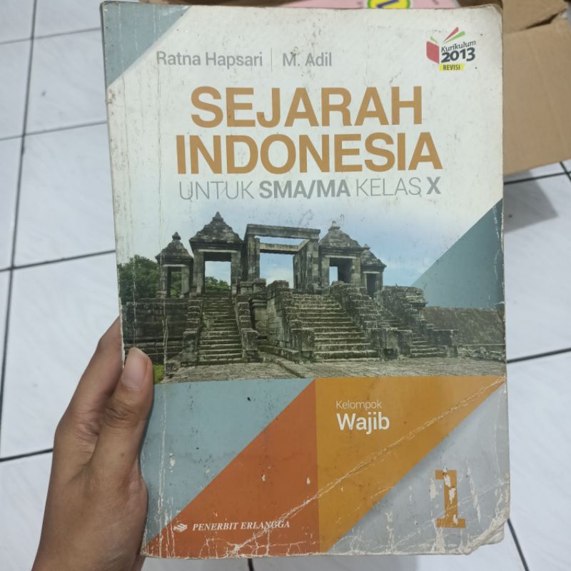 BUKU SEJARAH INDONESIA KELAS 10 ERLANGGA