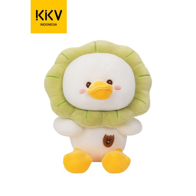 Harga Termurah KKV - Mainan Boneka Bebek Sunflower Lucu Bahan Halus Lembut dan Kuat v Kemasan Baru K