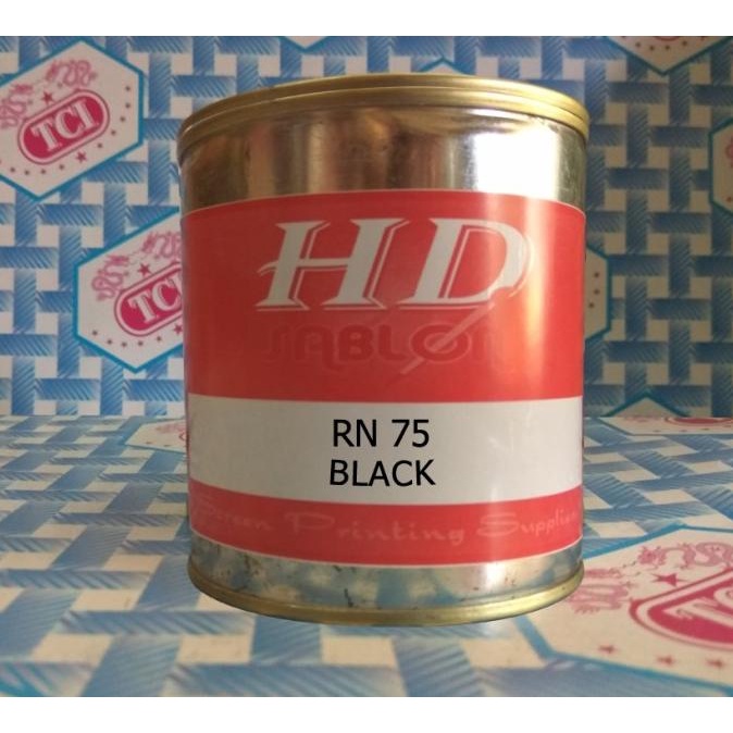 

tinta sablon parasit/taslan parasut RN BLACK 250 gr