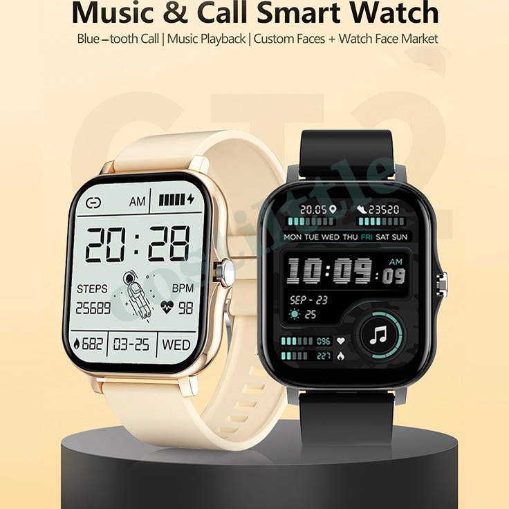 ➡GVw IWO Y13 Smart Watch 1.69 inch Square Screen Bluetooth Call IP67 Waterproof Watches Heart Rate M