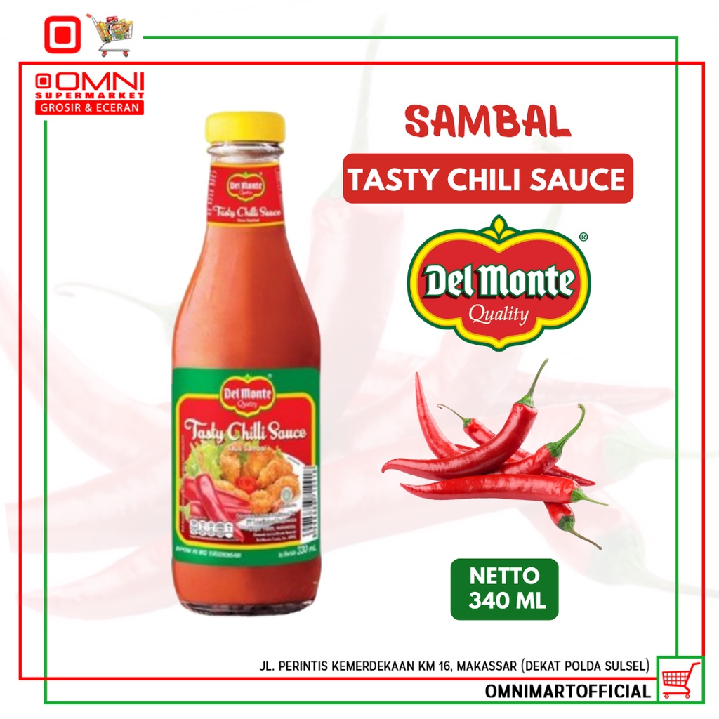 

Delmonte Tasty Chili Sauce 340ml