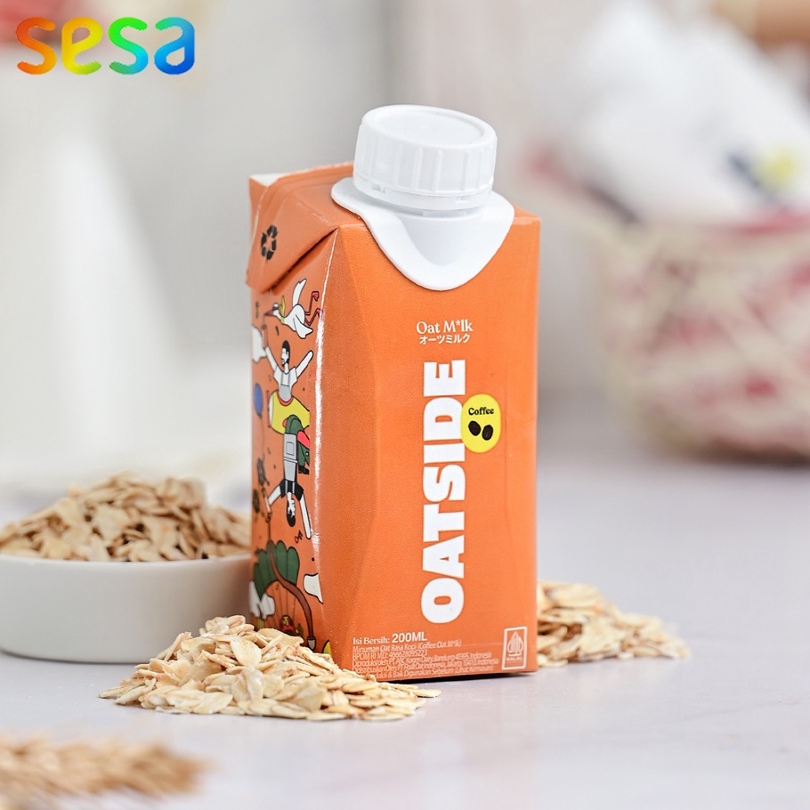 

冬 XIII 4146 Oatside - Oat Milk Coffee 200ml (COD )NEW_PRODUCT ♟