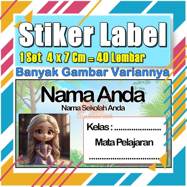 

Stiker Label Nama Buku Pelajaran Anak Karakter Hewan Lucu Cute Murah Sticker Kecil Banyak 20 Lembar Anime Vol-31