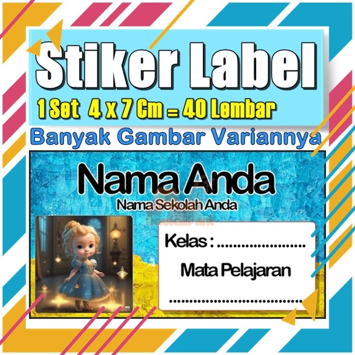 

Stiker Label Nama Buku Pelajaran Anak Karakter Hewan Lucu Cute Murah Sticker Kecil Banyak 20 Lembar Anime Vol-220