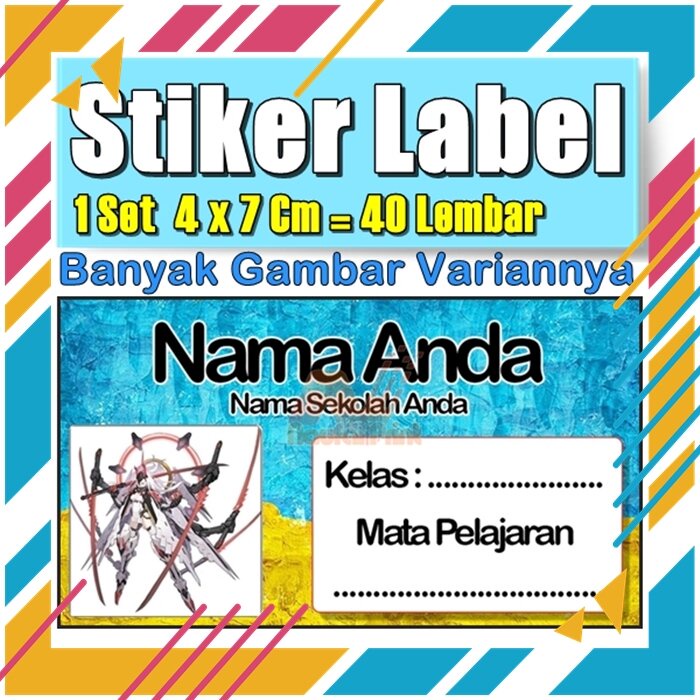 

Stiker Label Nama Buku Pelajaran Anak Karakter Hewan Lucu Cute Murah Sticker Kecil Banyak 20 Lembar Anime Vol-218