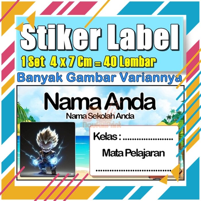 

Stiker Label Nama Buku Pelajaran Anak Karakter Hewan Lucu Cute Murah Sticker Kecil Banyak 20 Lembar Anime Vol-303