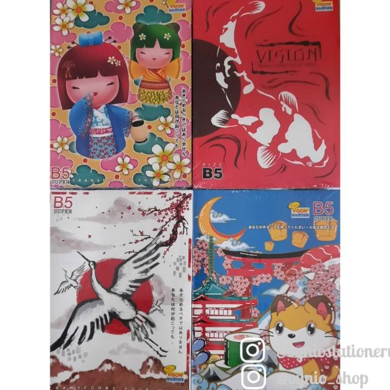 

8.8 Buku Tulis Vision 42 Ukuran Boxi B5 Grosir !!