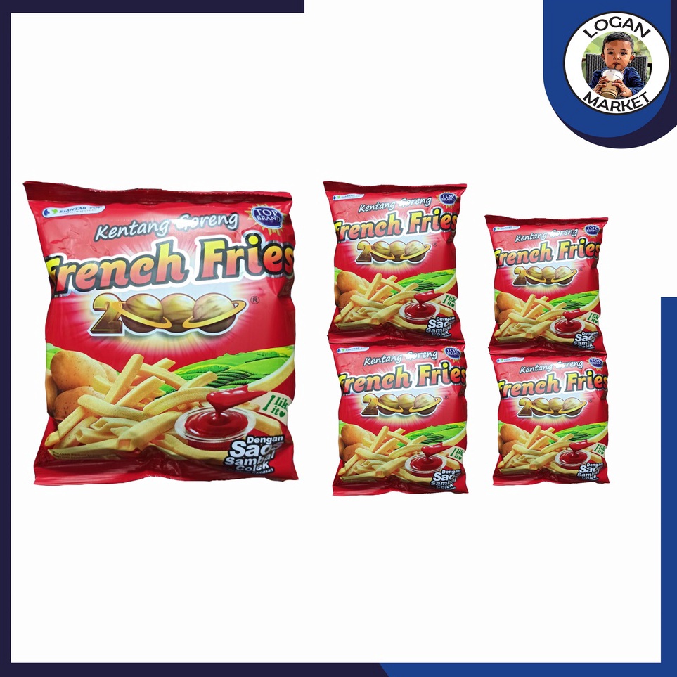 

Baru❆➺ French Fries 2000 Berbagai Ukuran 8gr 10 Pcs / 16gr 10 Pcs / 138gr 1Pc R37 ✧