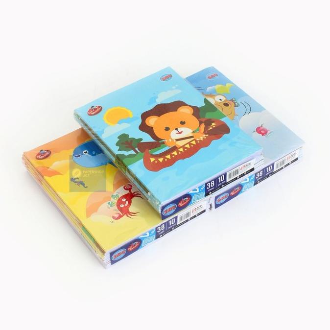 

8.8 Buku Tulis Sidu Sinar Dunia 38 Lembar 1 Pack Sidu Original Isi 10 Buku Murah Grosir !!