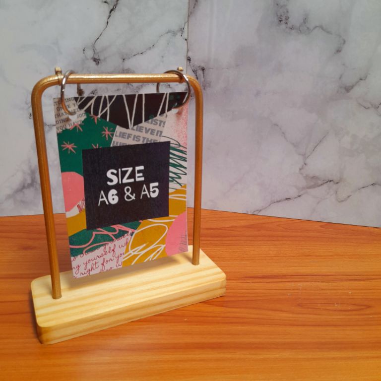 Top DesignV1h1G Gantungan menu meja restoran cafe (besi)