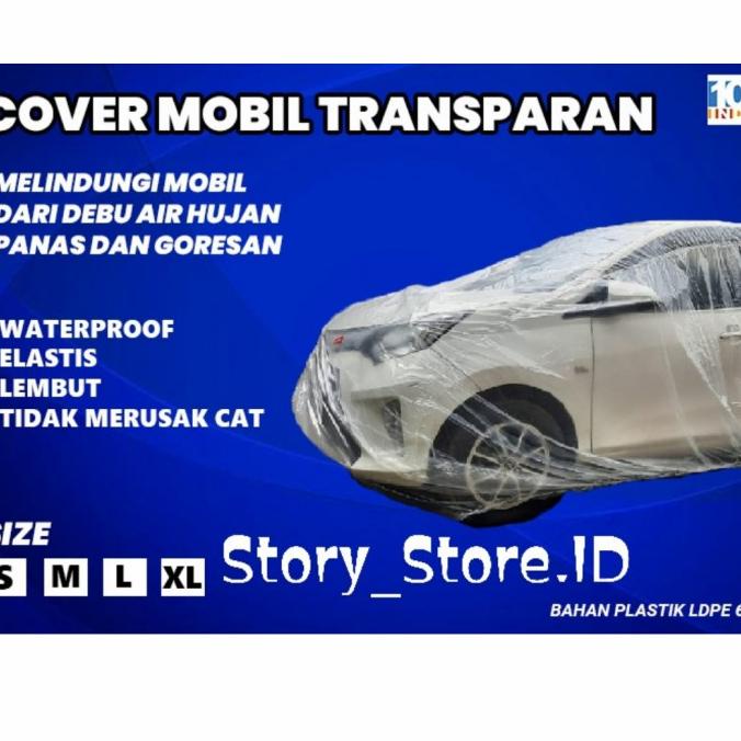 Cover Mobil Transparan, Sarung Mobil Transparan,