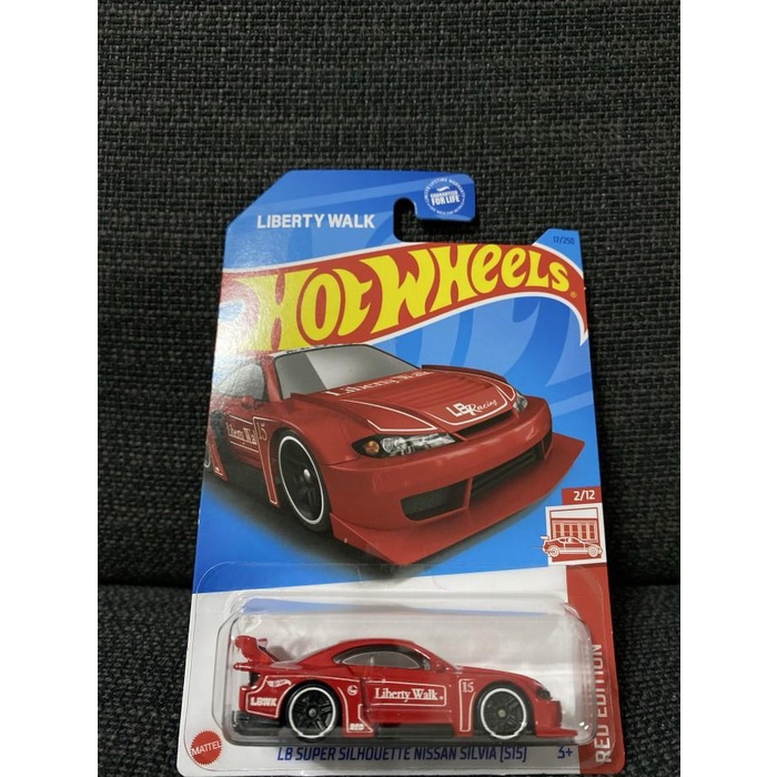 Hot Wheels Nissan Silvia S15 Red Edition Lbwk (Free Protektor)