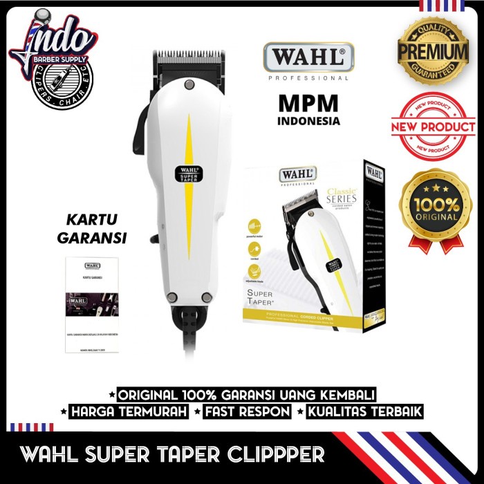 ORIGINAL ALAT CUKUR RAMBUT CLIPPER WAHL / WAHL SUPER TAPER MESIN CUKUR