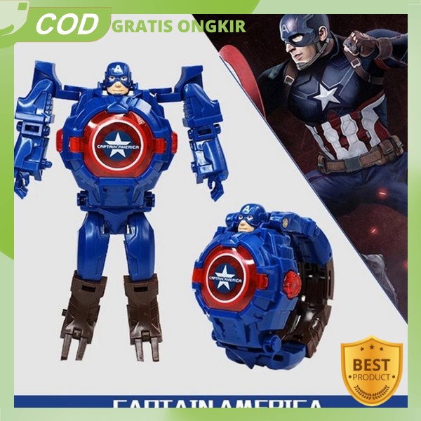 Watch Kids Kekinian Jam Tangan Anak Kecil Cartoon Bermotif Anti Air Termurah Waterprof Analog Digita