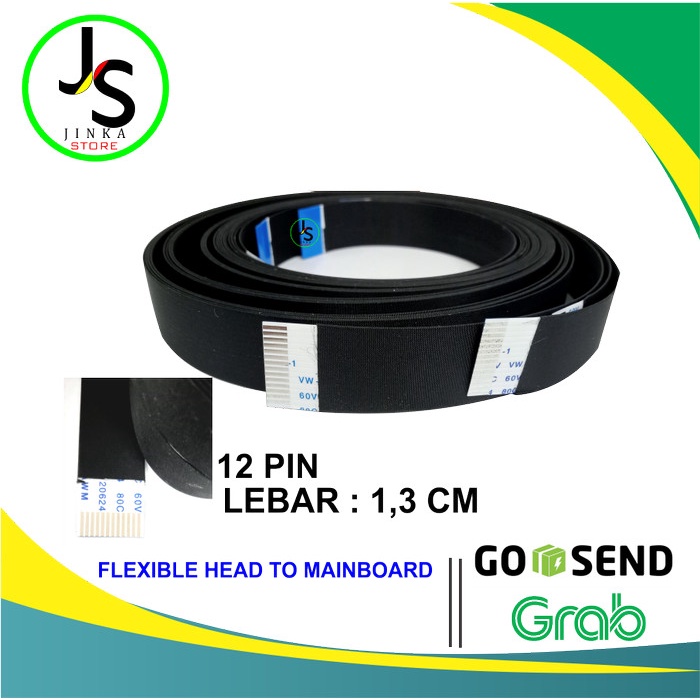 

Terlaris Kabel Flexible Flexible Data Cable Only Mb To Head 12 Pin Jinka 721