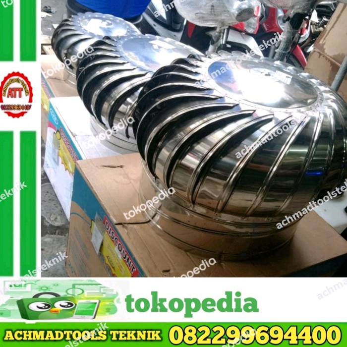 Turbin Ventilator Ventilasi Atap Rumah & Pabrik 20 Inch Brand Cke