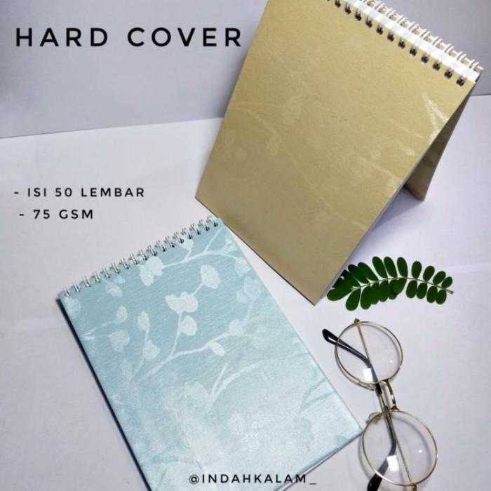 

HARD COVER NOTEBOOK SPIRAL NOTE BUKU CATATAN A5, A6, 50 LEMBAR PUTIH