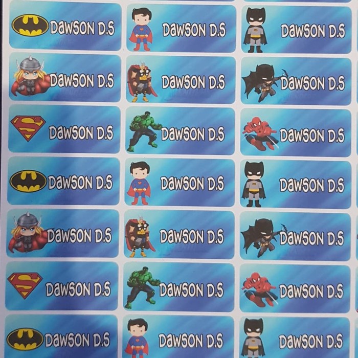 

Label Iron Name Uk 3 x 1 cm Sticker Baju hanya di Setrika