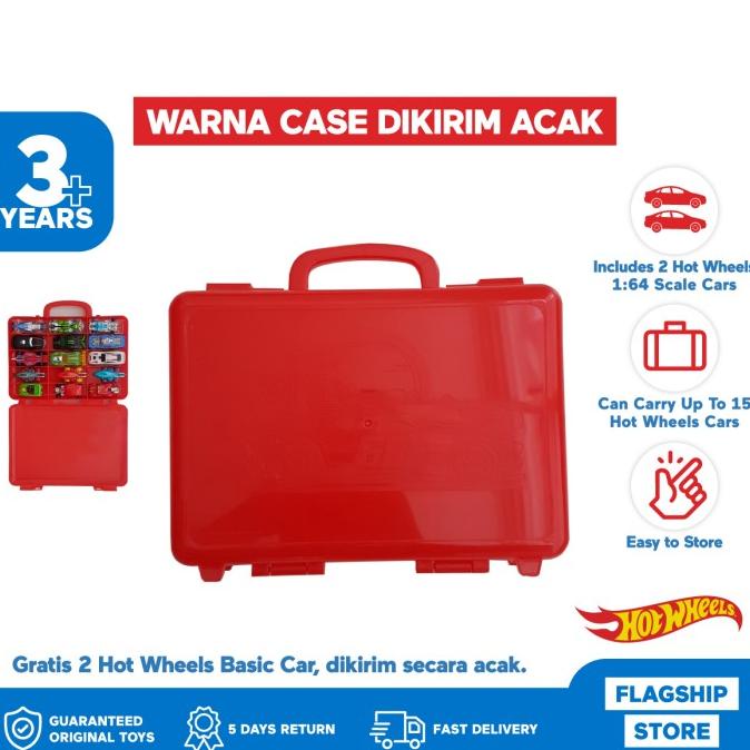 Trend Hot Wheels Carry Case - Case Mainan Mobil Balap Limited Edition