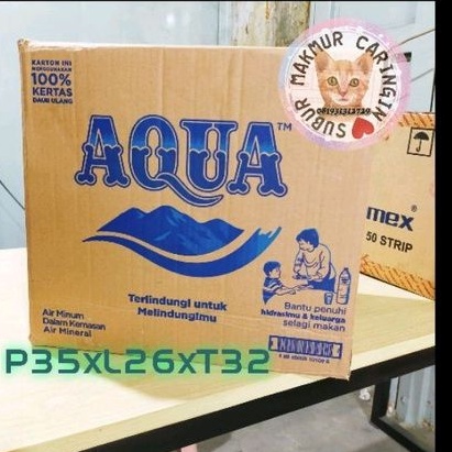 

Kardus Dus Bekas Aqua 1500ml